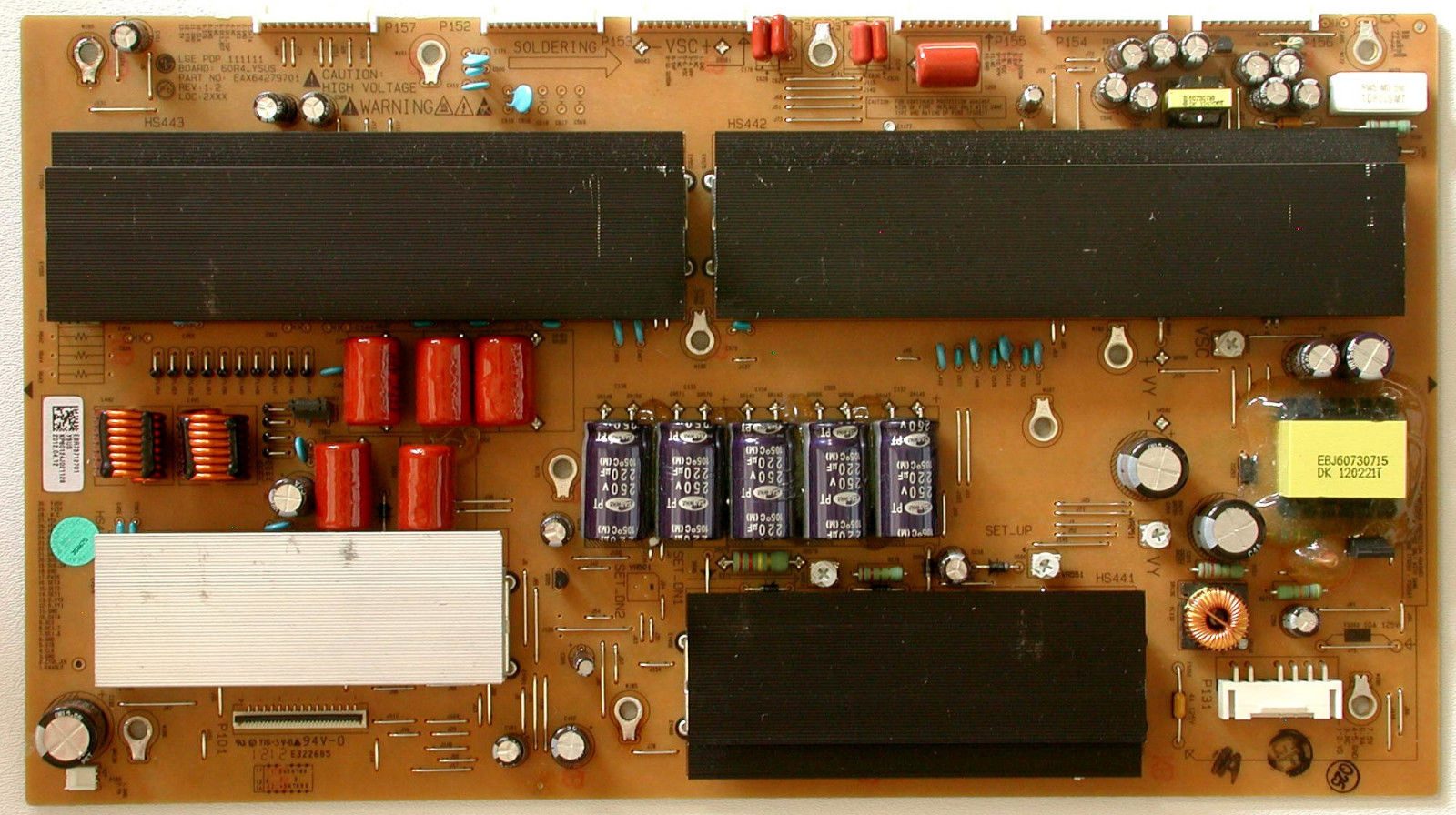LG YSUS Board EBR73712701 EAX64279701 60PA Series Plasma tested